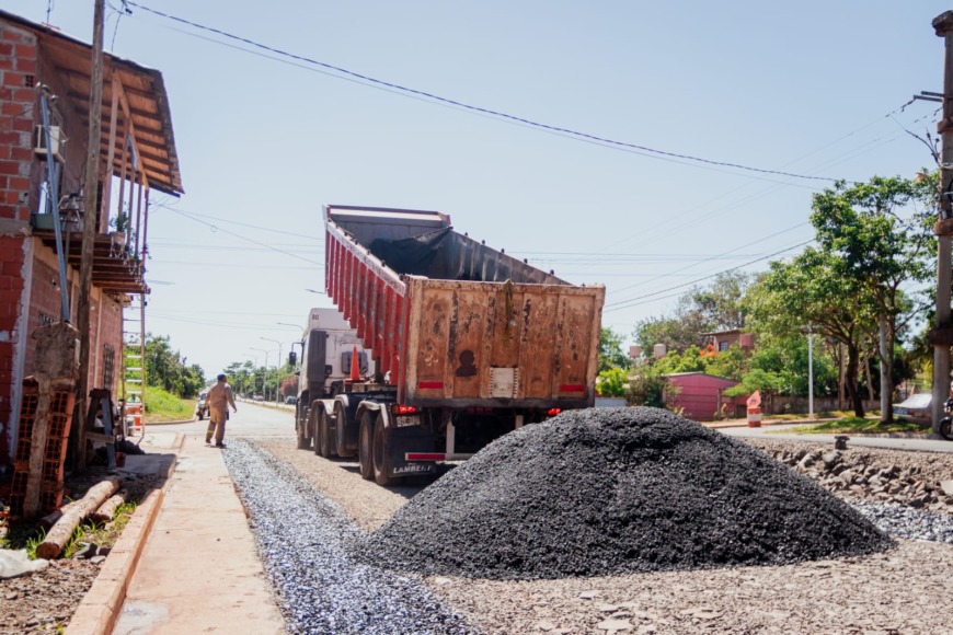 Posadas: avanzan las obras en las chacras 243 y 244