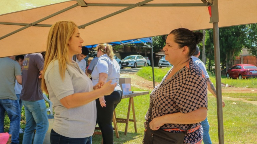 Cientos de familias participaron del operativo integral en la chacra 190 2 4 - IMG 20221216 WA0123 - 3