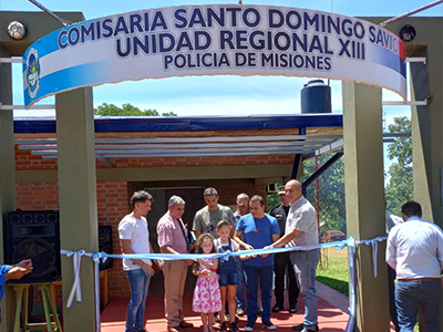 Inauguraron nuevos centros de monitoreo y destacamentos en distintos municipios de Misiones