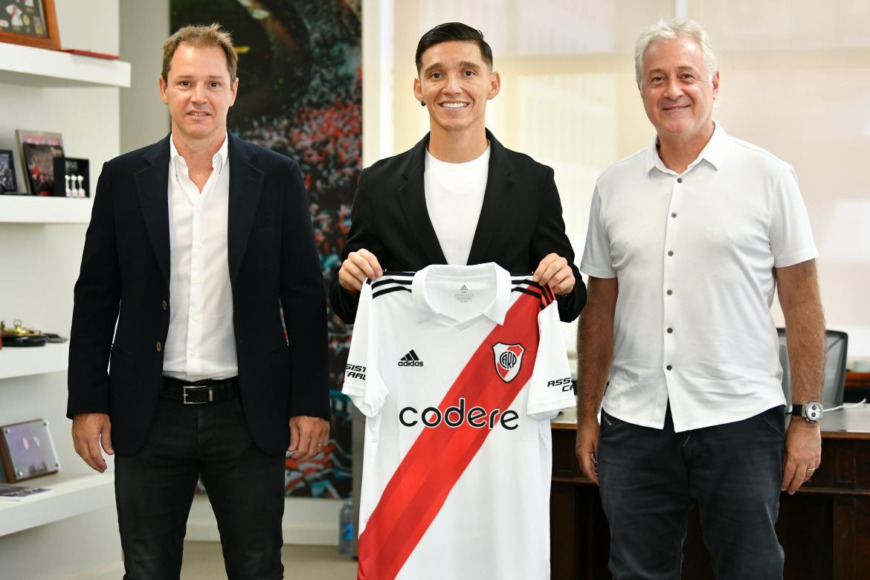 Matías Kranevitter firmó contrato con River y es el primer refuerzo