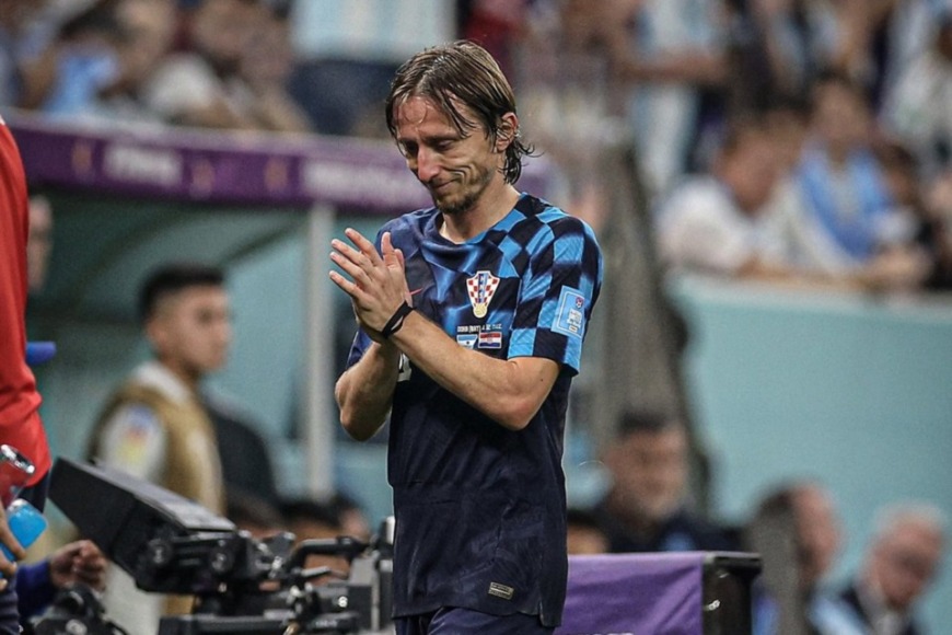 Modric felicitó a la Argentina pero dijo que el árbitro "fue un desastre"
