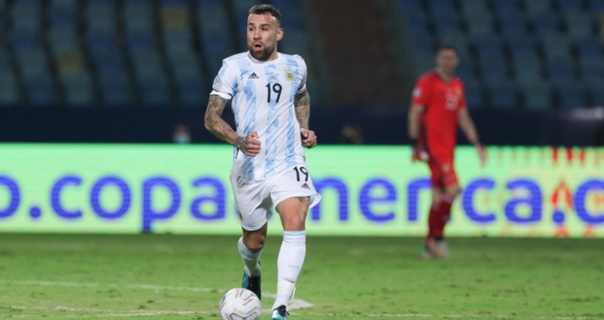 Otamendi alcanzó una marca de