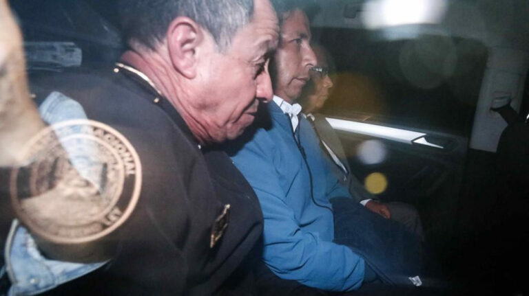 Perú: dictaron siete días de detención preliminar contra el expresidente Castillo