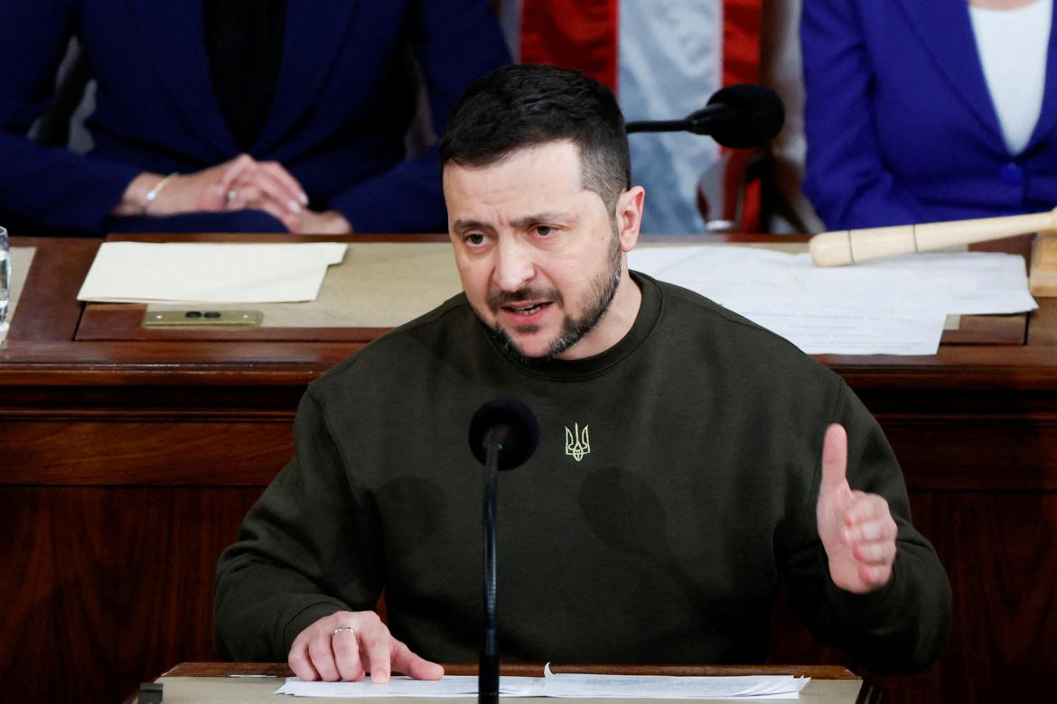 Zelenski: “Ucrania se convirtió en uno de los líderes del mundo libre”