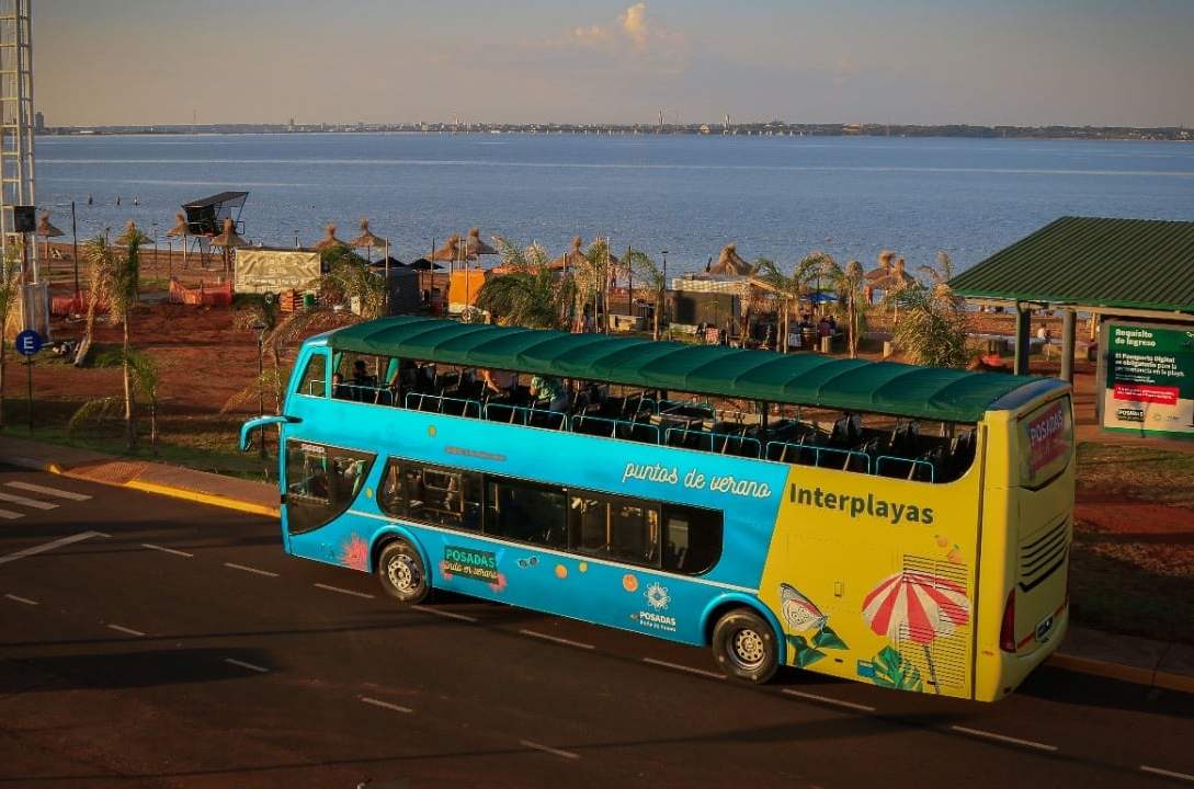 Verano en Posadas: el servicio de colectivos interplayas funcionará todos los días