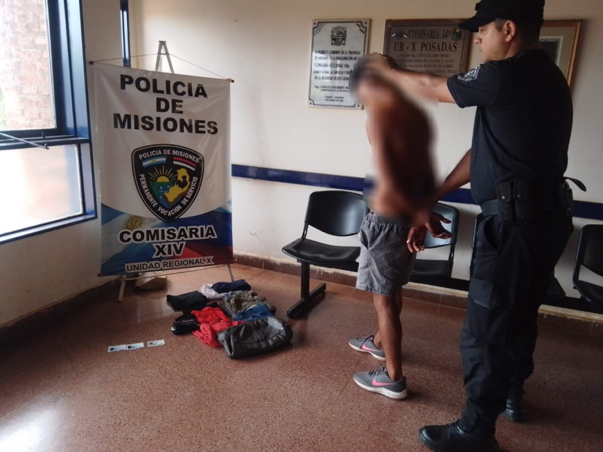 Concepción de la Sierra: se llevó una caja registradora de un comercio y a los pocos minutos quedó demorado Concepción de la Sierra: se llevó una caja registradora de un comercio y a los pocos minutos quedó demorado