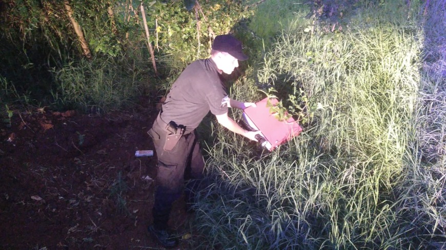 Concepción de la Sierra: se llevó una caja registradora de un comercio y a los pocos minutos quedó demorado 4 7 - concepcion de la sierra 4 - 6