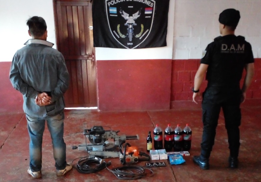 Patrullajes motorizados dejaron un saldo de cinco detenidos por robos en barrios de Posadas