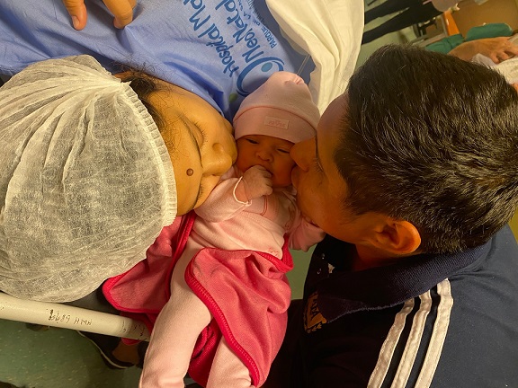 Josefina es la primer bebé del año 2023 en Misiones: nació en el Neonatal de Posadas