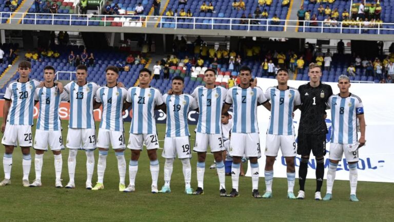 Argentina enfrenta a Brasil en busca de la recuperación en el torneo Sudamericano Sub 20