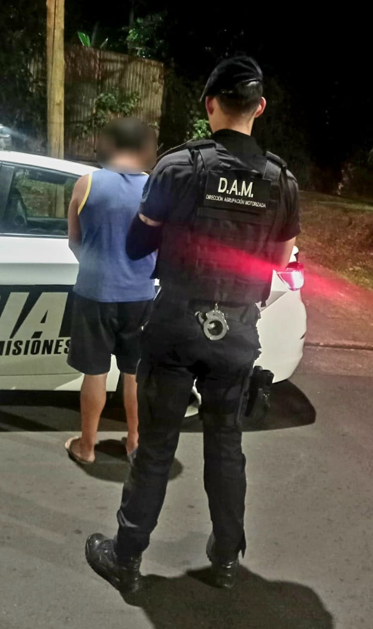 A través de cámaras de seguridad ubicaron y detuvieron a un presunto acosador callejero en Iguazú