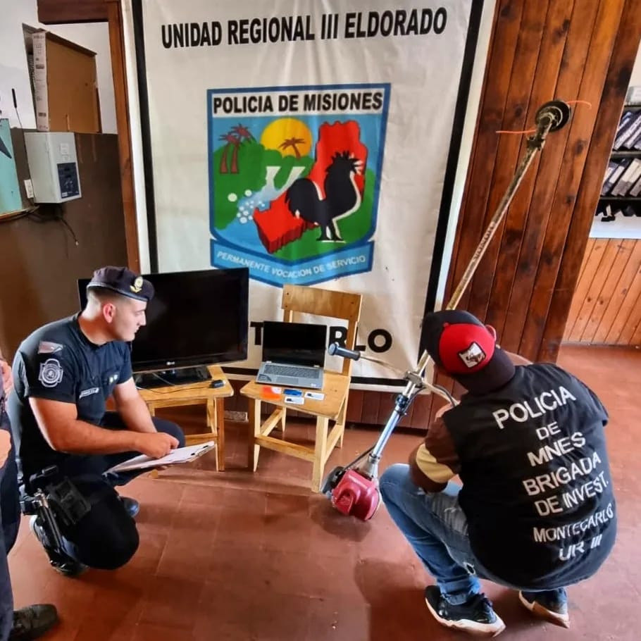 chorros detenidos 3 - 5