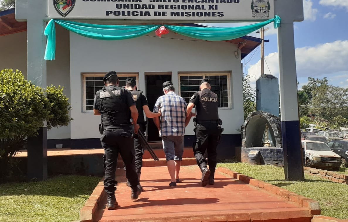 Salto Encantado: le disparó en el hocico a su perro, amenazó al vecino y terminó preso 