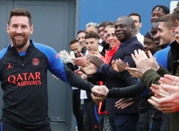 messi en psg