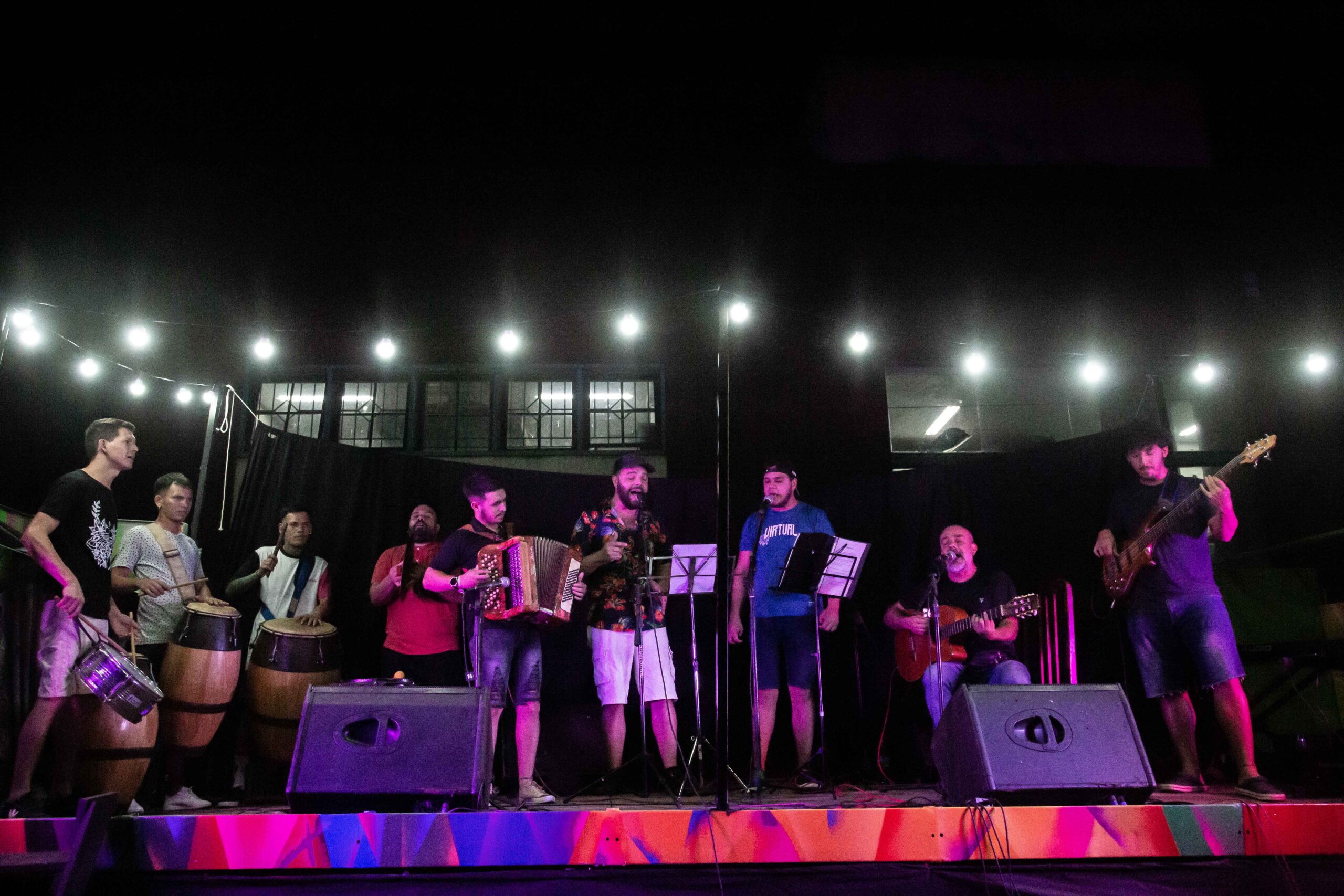 El barrio Sol Naciente de Posadas latió al son del candombe para Baltazar