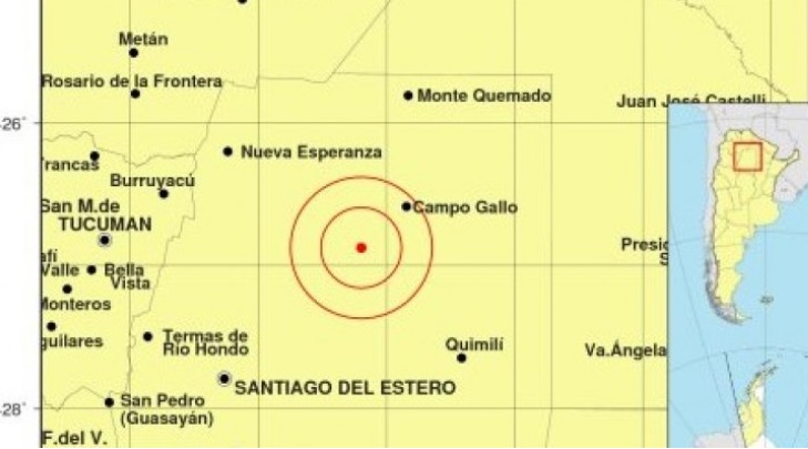 sismo en santiago del estero