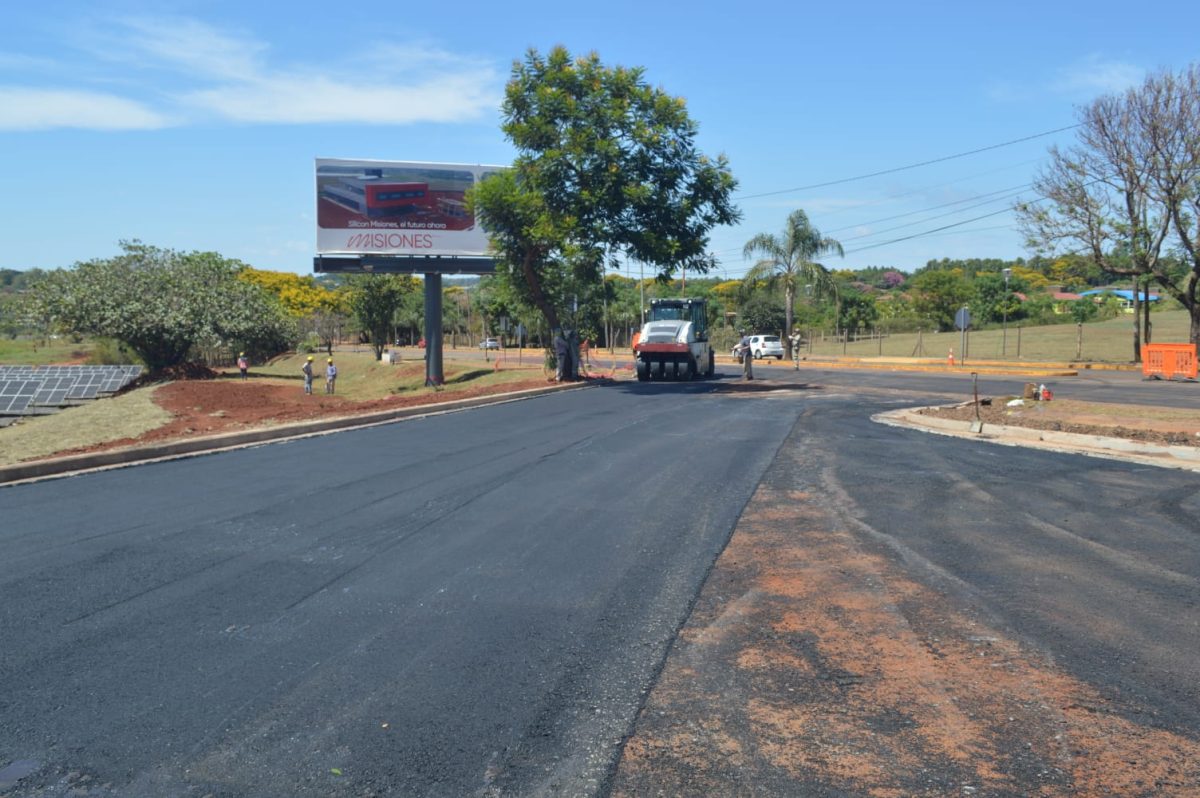 Mejoran la circulación en el Acceso Oeste de Posadas