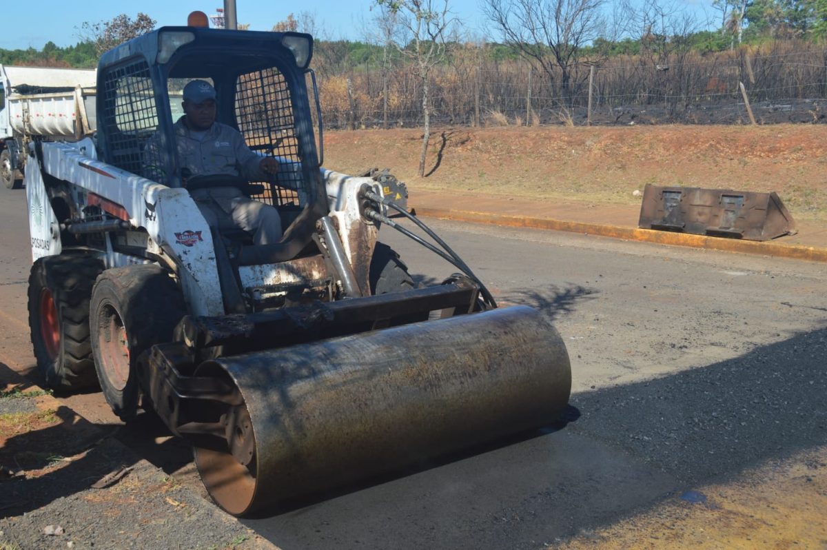 Realizan nuevas obras e infraestructura para el Acceso Oeste posadeño