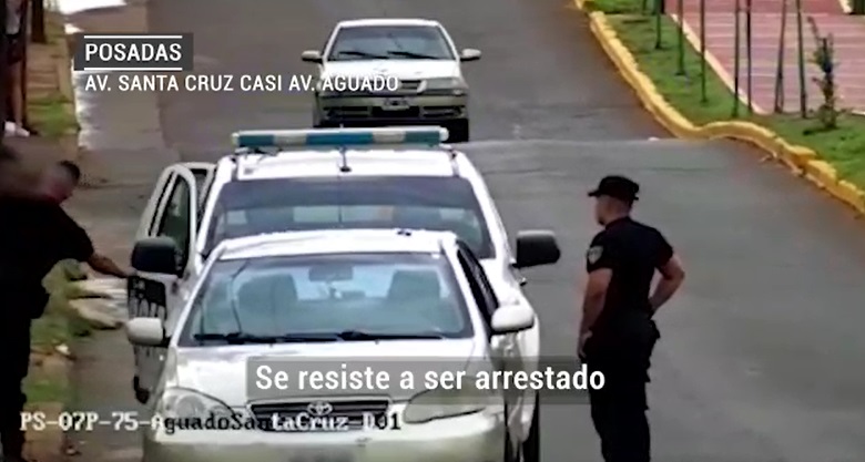 Conductor alcoholizado intentó escapar de la Policía y terminó preso en Posadas