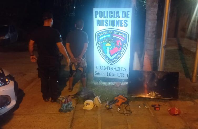 Elementos recuperados y detenidos acusados de robo: el saldo de diversos operativos en Misiones 2 4 - Elementos recuperados y detenidos acusados 2 - 3