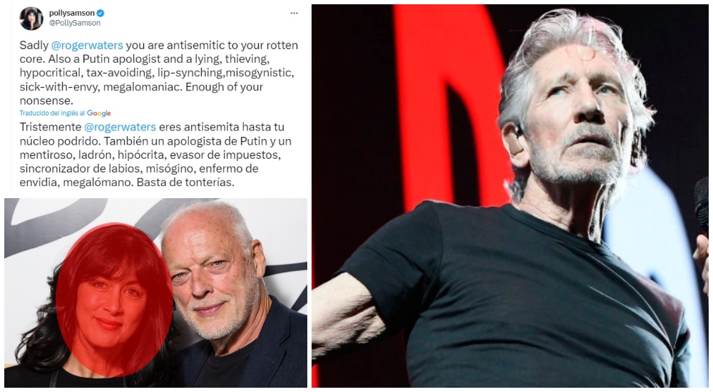 Polémica: la esposa de David Gilmour tildó a Roger Waters de "mentiroso y antisemita"
