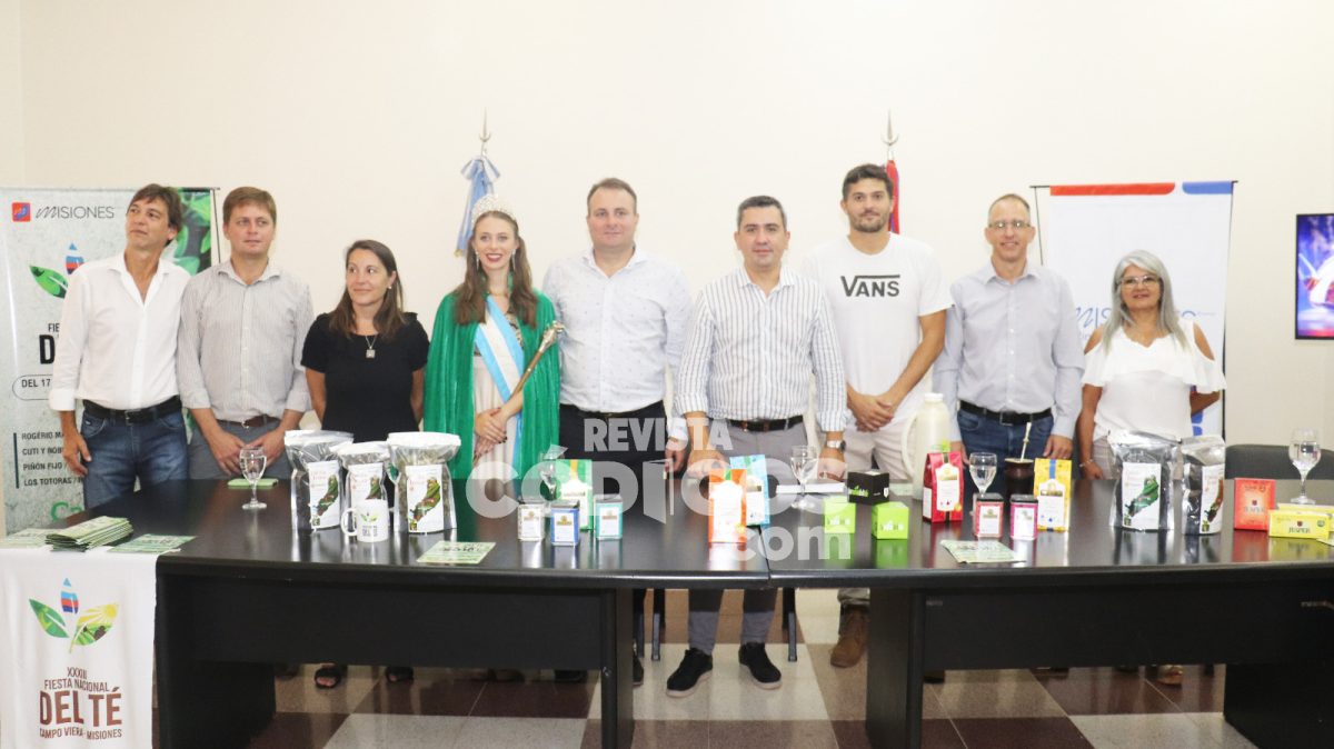 Lanzaron la 33º Fiesta Nacional del Té que se realizará en Campo Viera