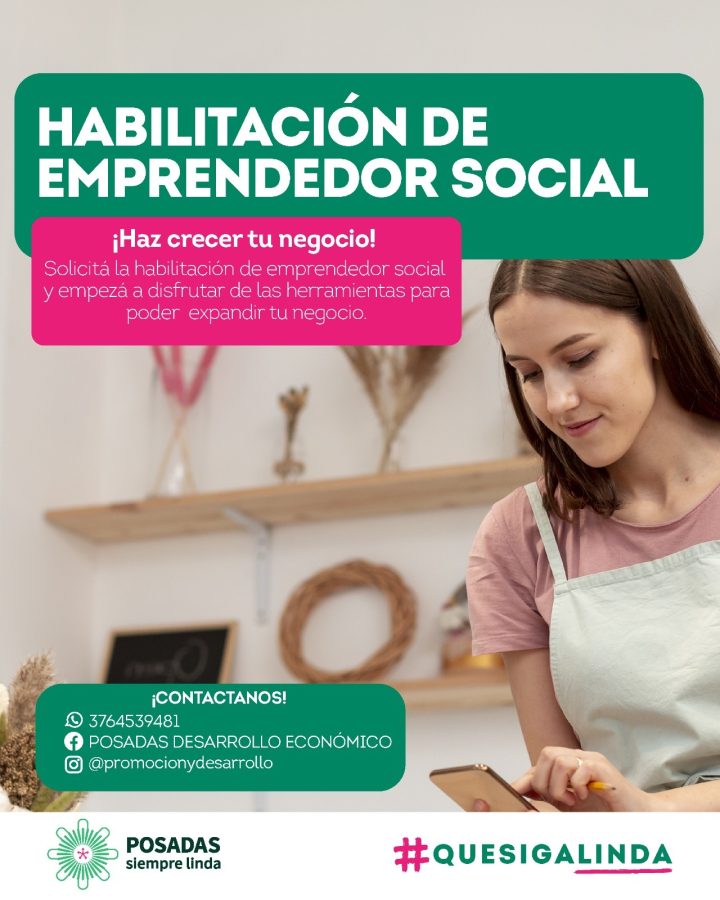 Agilizan las habilitaciones comerciales para emprendedores en Posadas