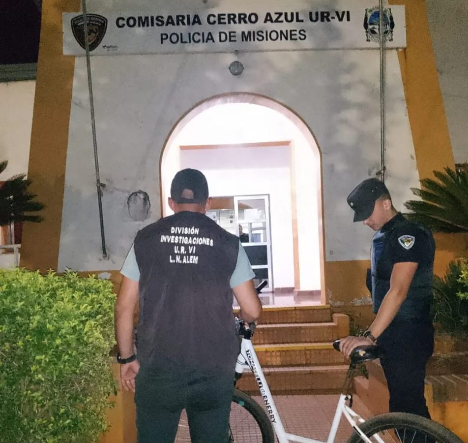 Recuperaron una bicicleta eléctrica robada en Posadas y vendida en Cerro Azul