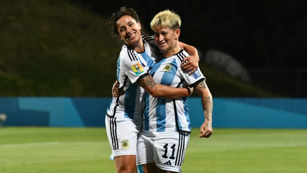 La misionera Yamila Rodríguez anotó un gol en el triunfo 4-0 de Argentina ante Chile en un amistoso