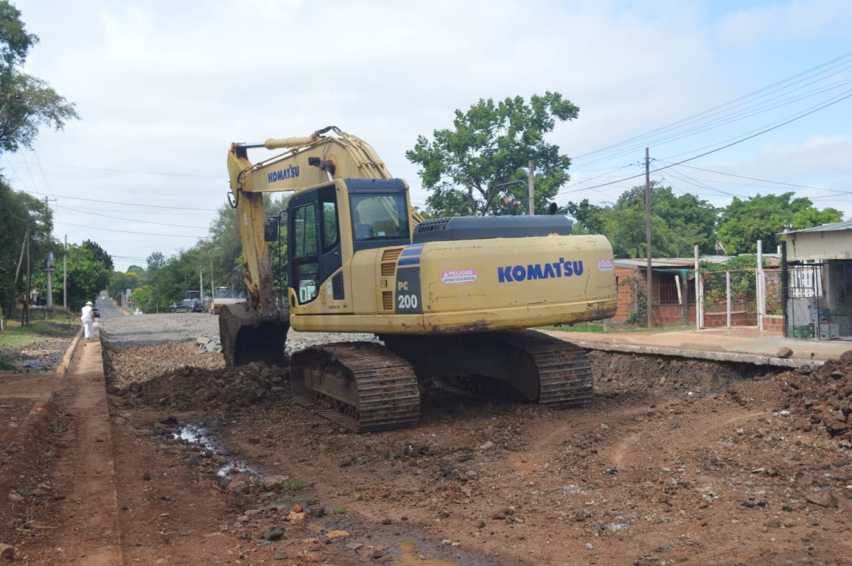 Posadas: avanzan las obras para conectar la zona Oeste con el Este