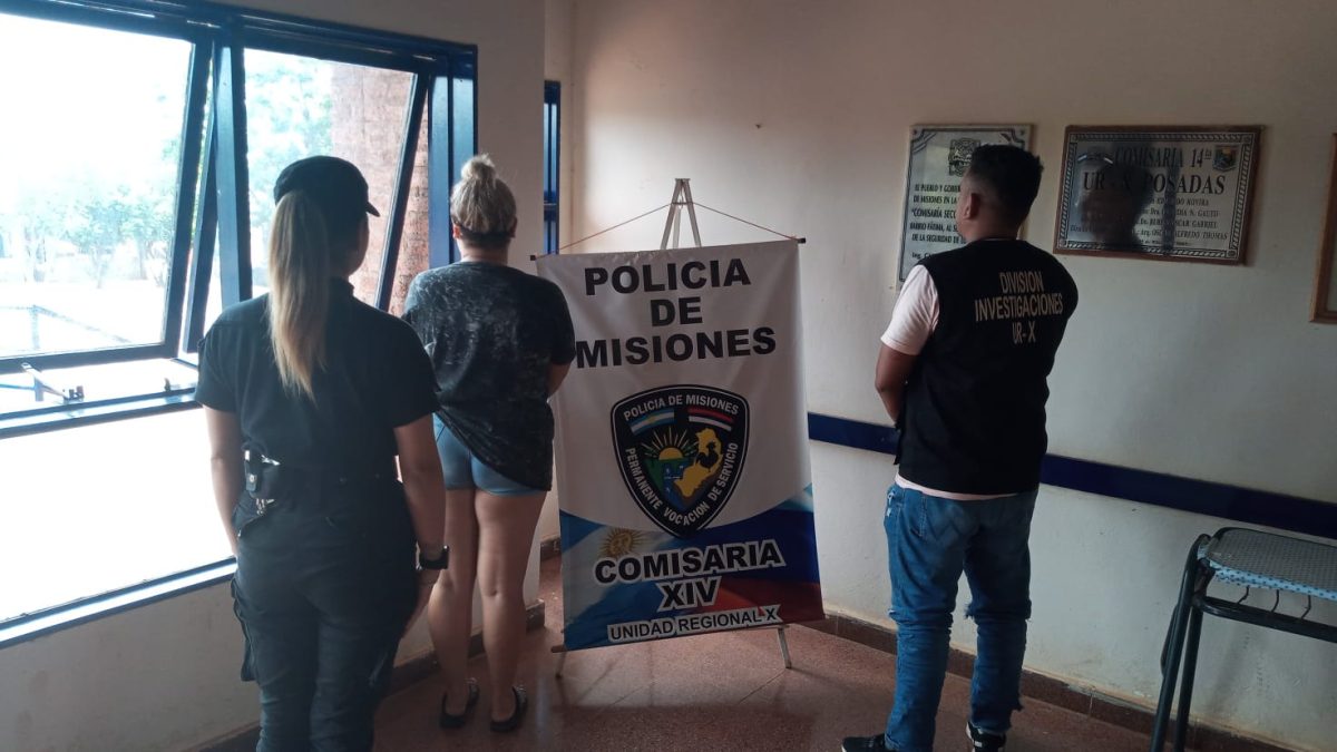 Posadas: allanaron la casa de una mujer que estafó a personas con supuestos viajes a Brasil y terminó presa