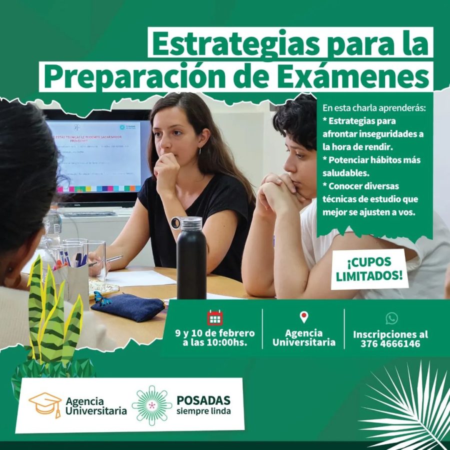Brindarán un taller de estrategias para rendir exámenes finales en Posadas 1 2 - examenes 2 - 1
