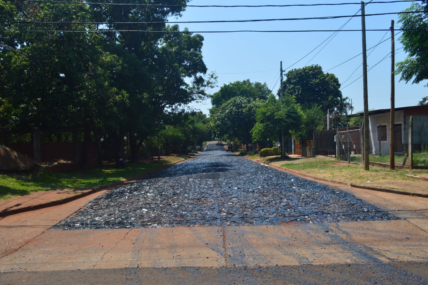 Mejoran la circulación vehicular en la Chacra 236 de Posadas 