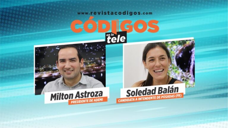 Soledad Balán y  Milton Astroza pasaron anoche por Códigos en la Tele