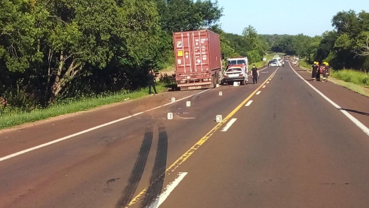 Accidente fatal en Alem