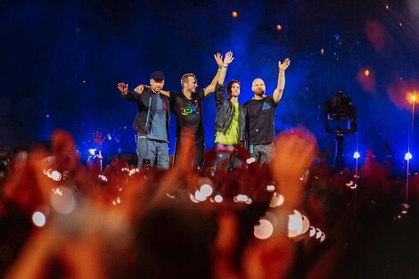 Coldplay lanzará en formato de película los recitales grabados en Buenos Aires