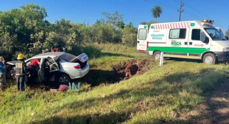 Despiste  de un automóvil dejó un muerto en Santo Pipó