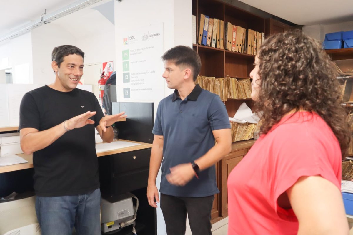 El 80 por ciento de la documentación catastral de la provincia ya fue digitalizada (4)