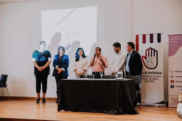 Herrera Ahuad participó de una charla de violencia contra las mujeres