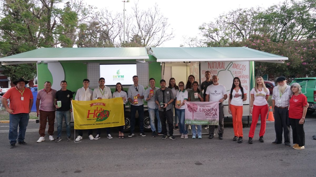 Con cooperativas y pequeños productores, Misiones dijo presente en la Fiesta Nacional del Mate
