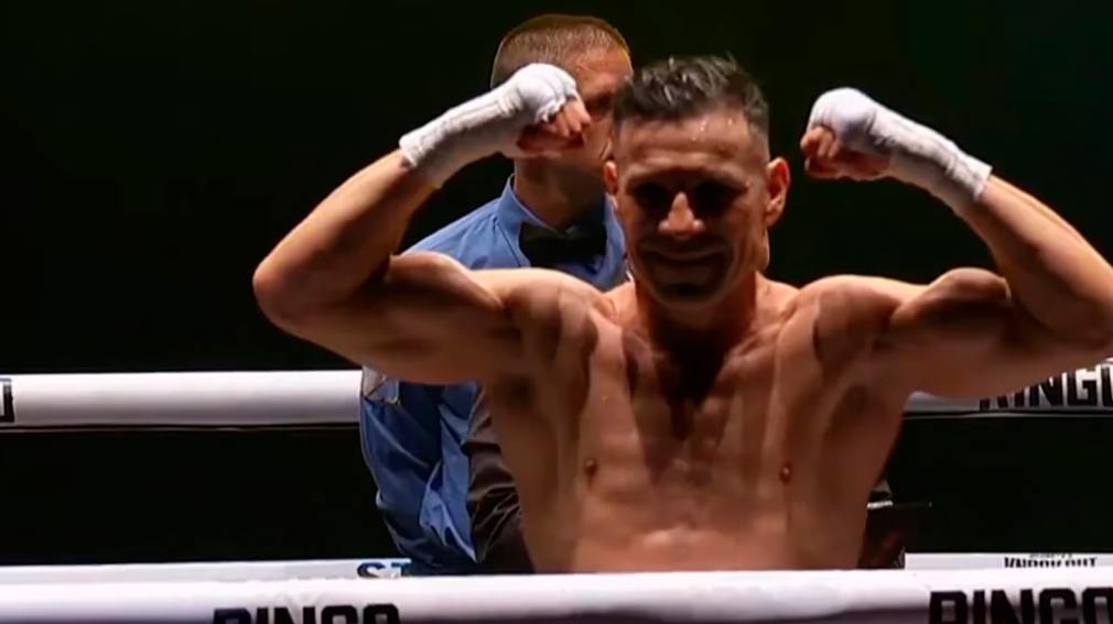 "Maravilla" Martínez noqueó en el primer round en su debut en el Luna Park