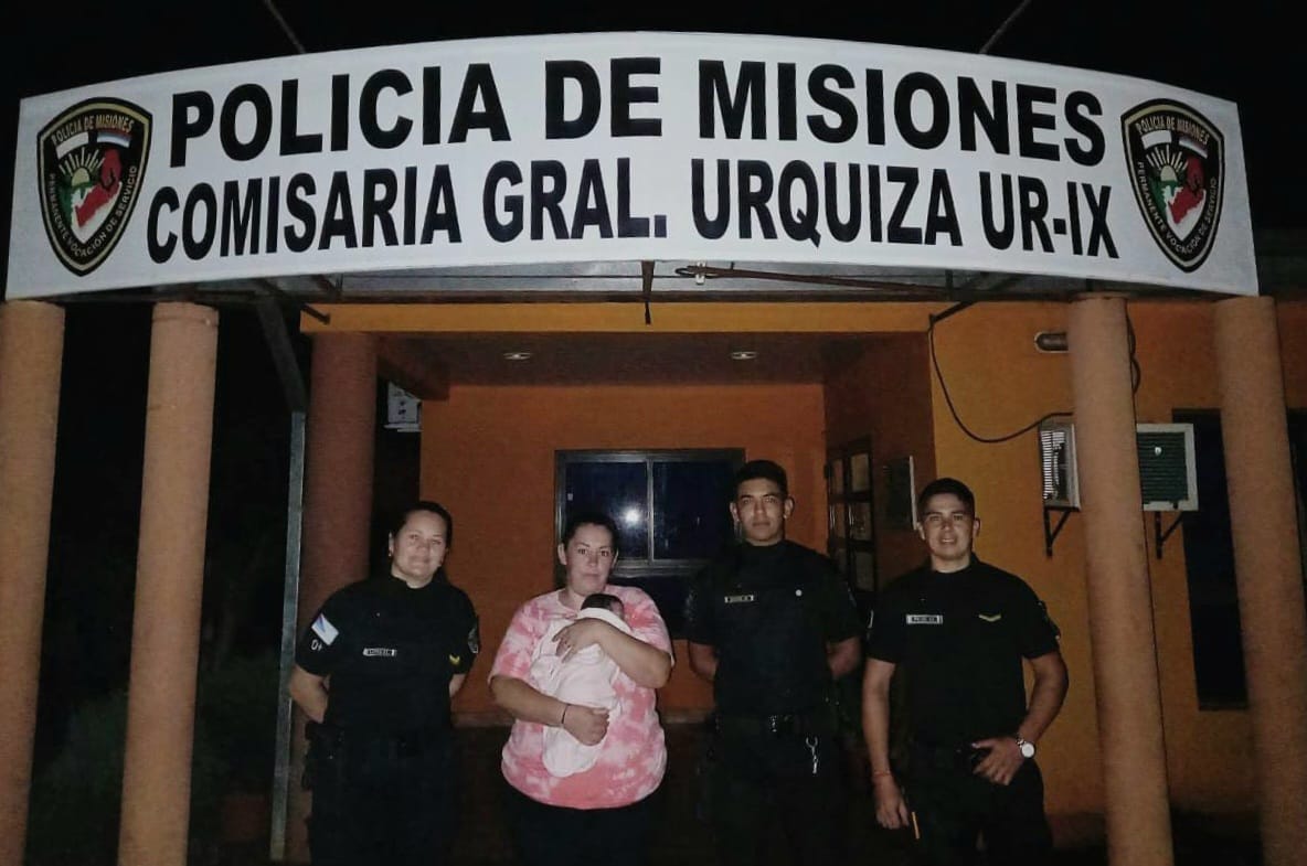 Policías reanimaron y salvaron la vida a una beba de 7 meses en General Urquiza