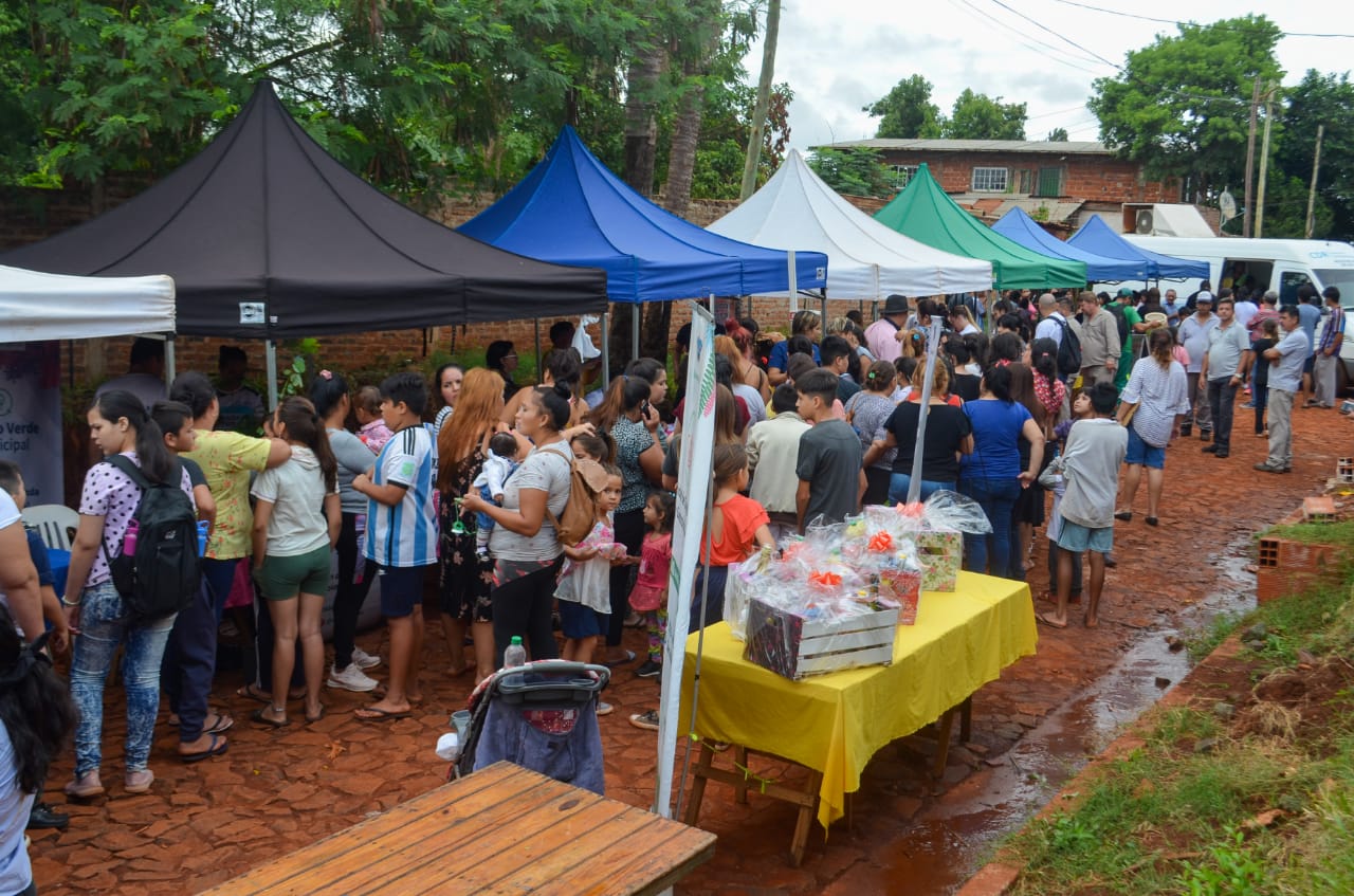 Realizan gran operativo integral en el barrio San Onofre I