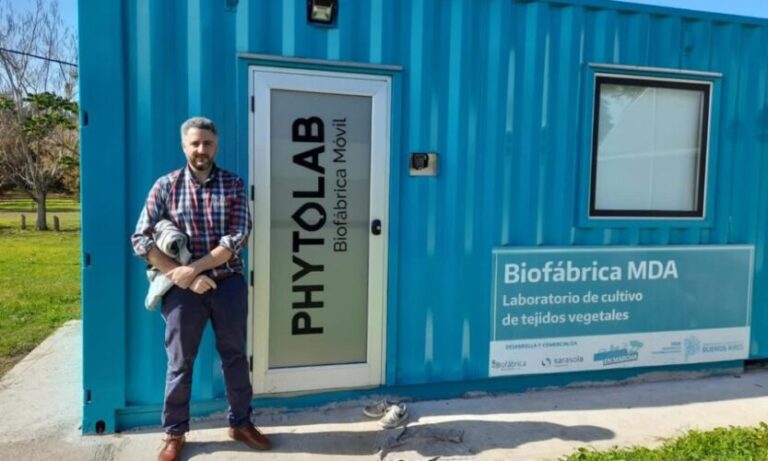 Biofábrica Misiones desarrolla biotecnología para el Phytolab de Buenos Aires