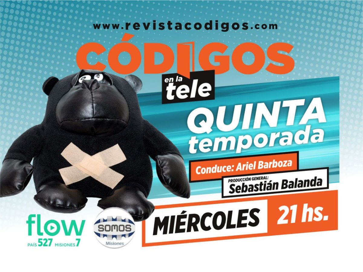 Hoy vuelve Códigos en la Tele a la pantalla de Somos Misiones 1 1 - codigos en la tele