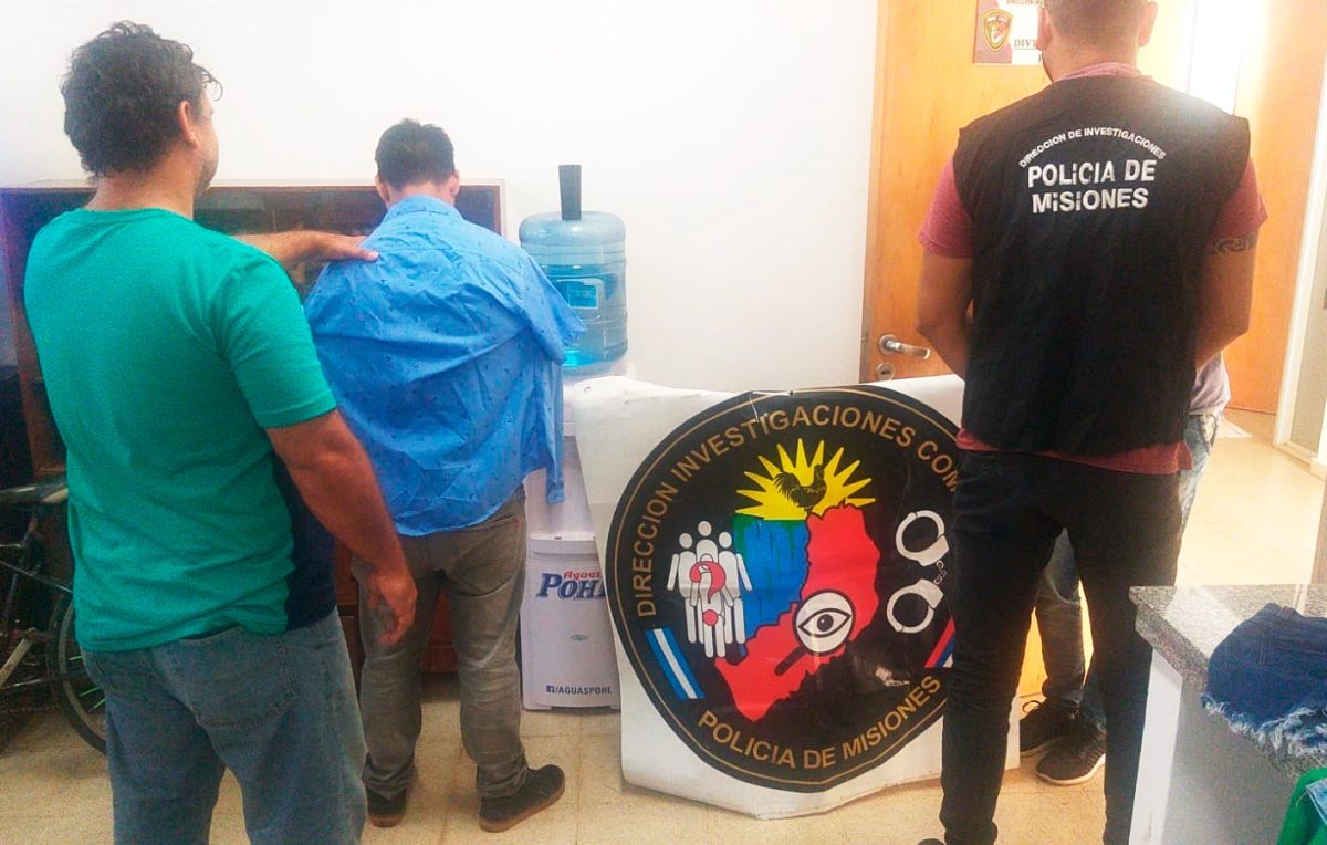 Capturaron a dúo de delincuentes por el robo a una tienda de ropas en Posadas