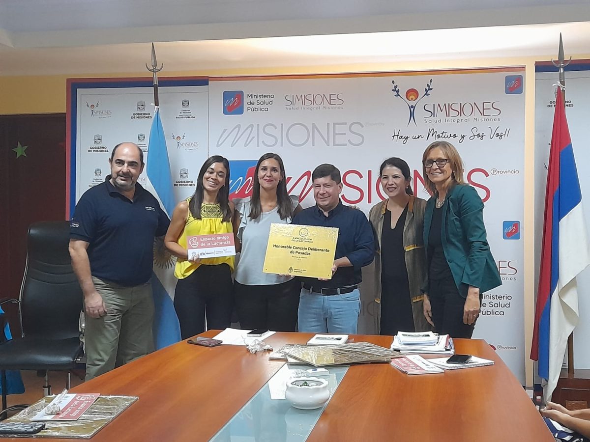 Reconocieron al espacio de lactancia del Concejo Deliberante de Posadas