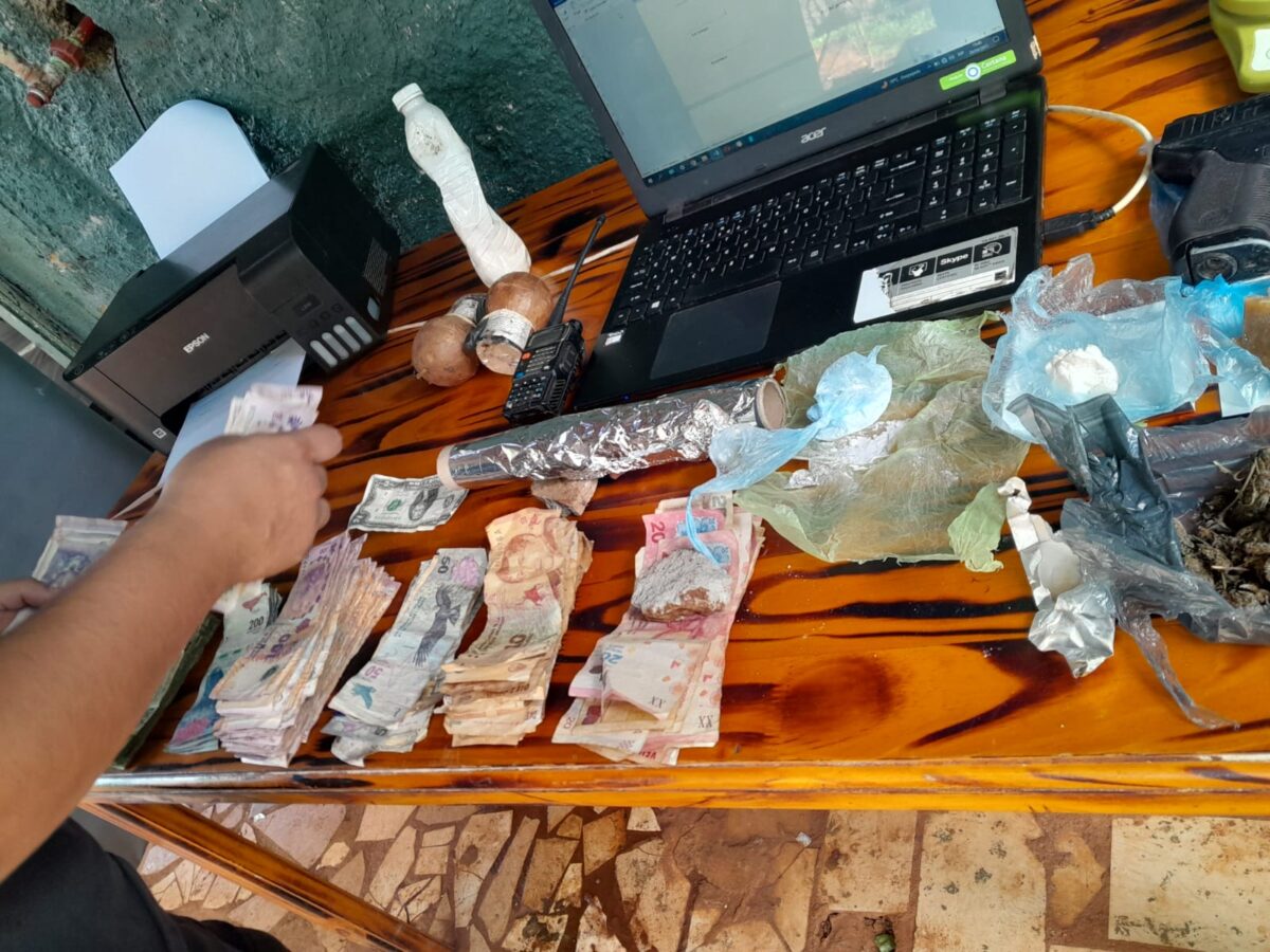 Desmantelaron búnker narco de Puerto Iguazú e incautaron pedra, cocaína y marihuana