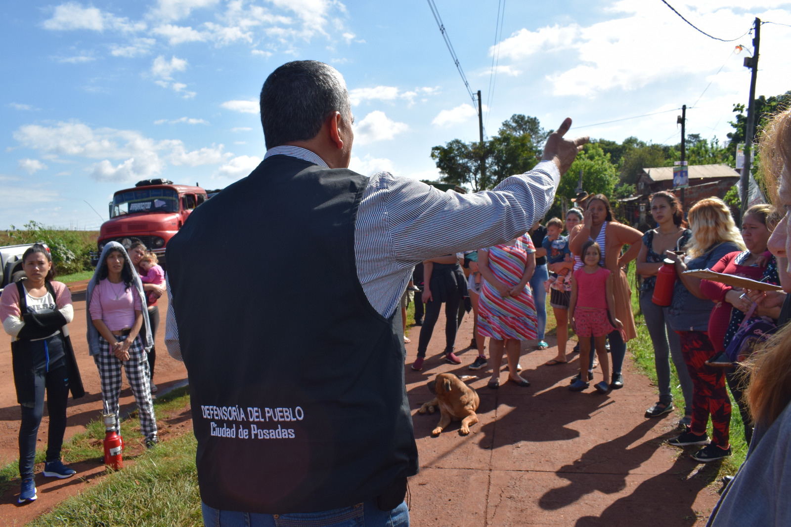 Vecinos del barrio Los Patitos II convocaron a Penayo para iniciar el proceso de regularización dominial