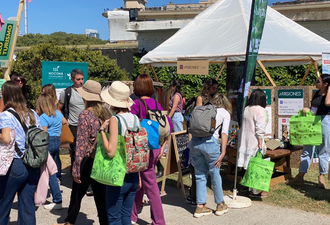 Misiones exhibió sus atractivos y turismo sostenible en la Bioferia 2023